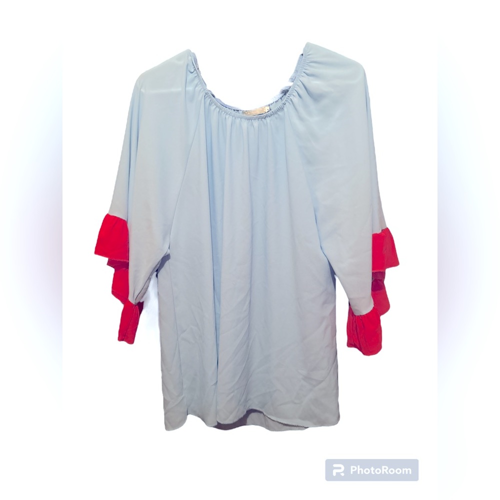 Lady’s World size L semi sheer blouse
